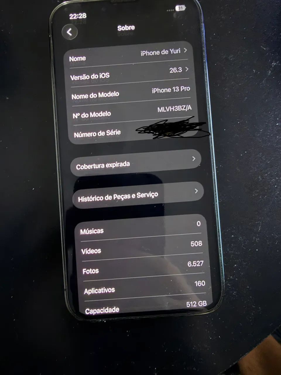 iPhone 13 Pro 512GB Cinza - Foto 3