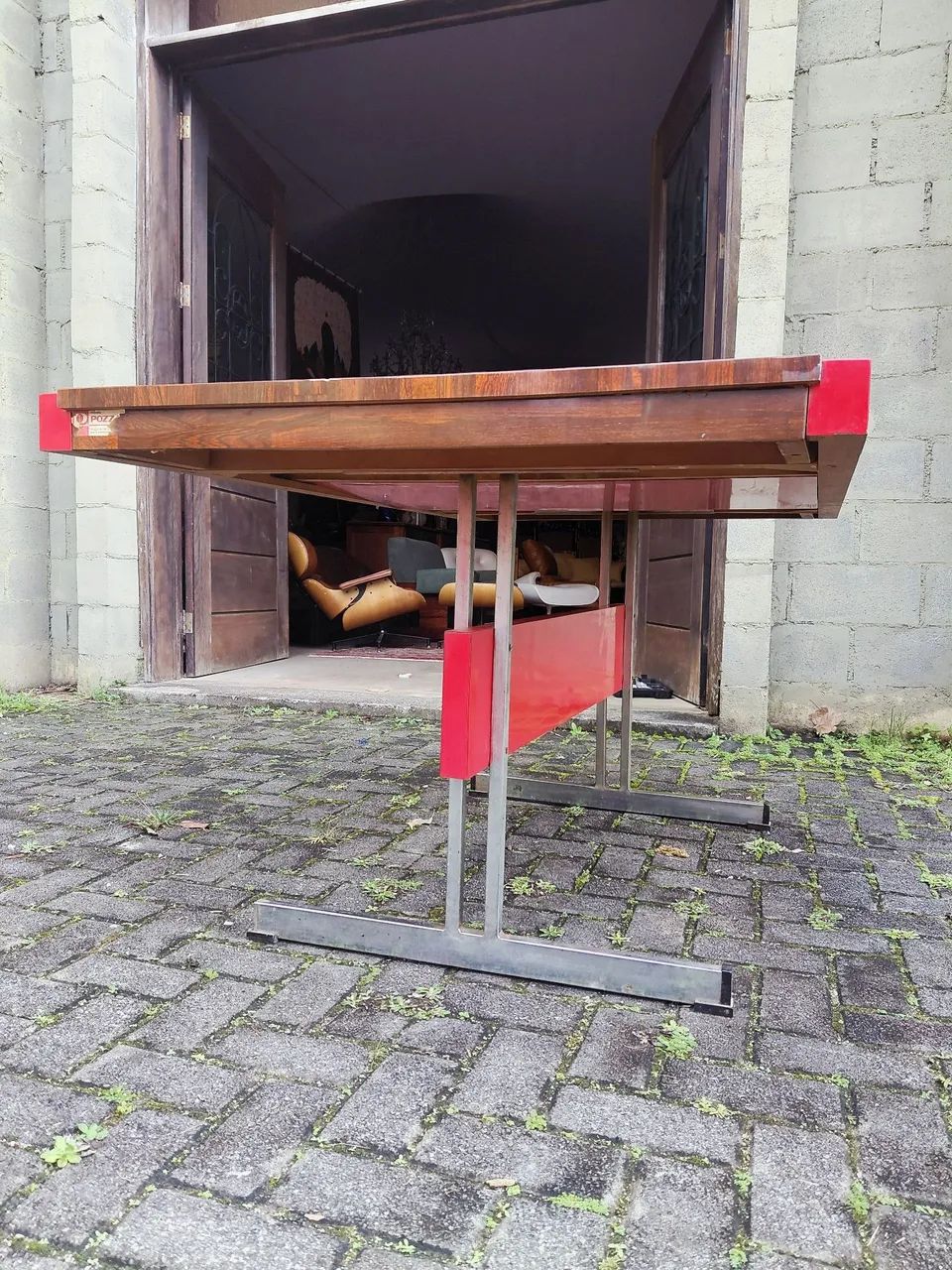 Pozza Design - ano 1968 - Selada - Mesa Modernista  - Foto 4