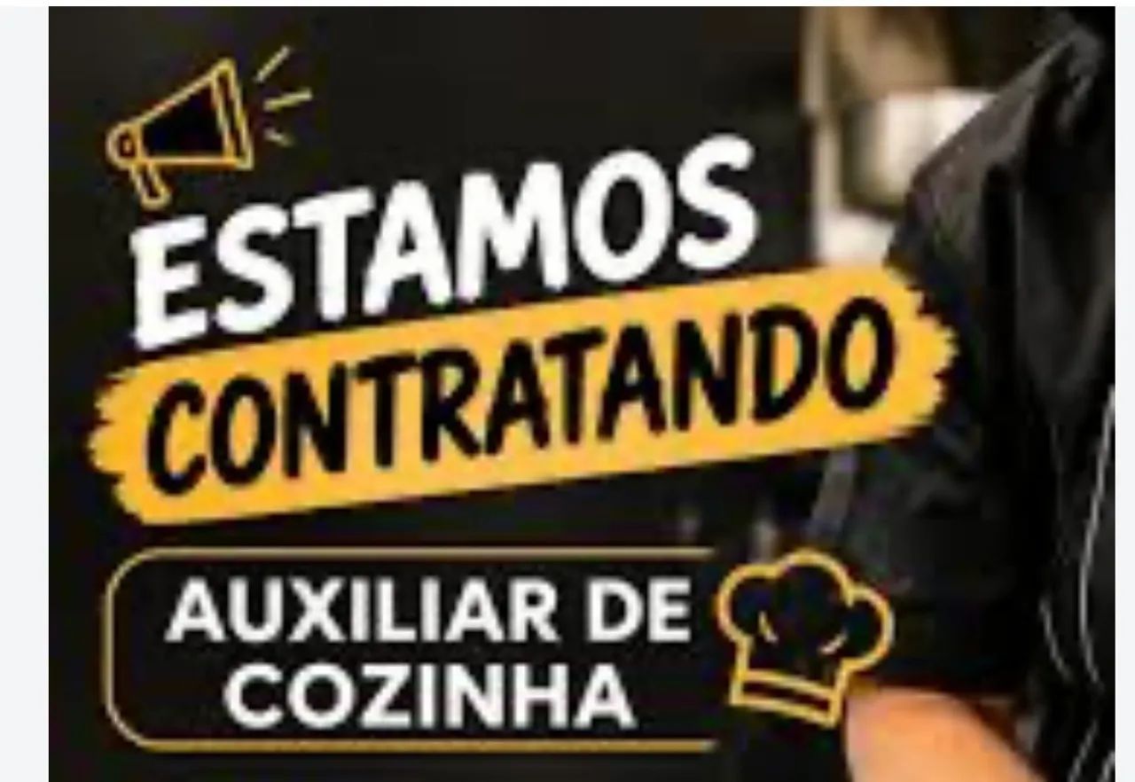 Auxiliar de cozinha 
