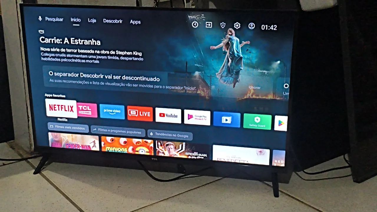 Tv Smart TCL 32 Polegadas Borda infinita Top de Verdade! - Foto 3