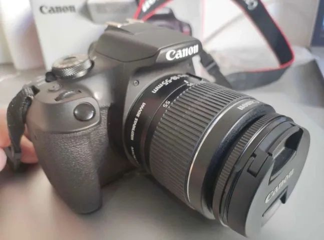 T7 com lente 18-55mm wifi e 24mp, câmera canon, só falo no whats, não falo no olx - Foto 3