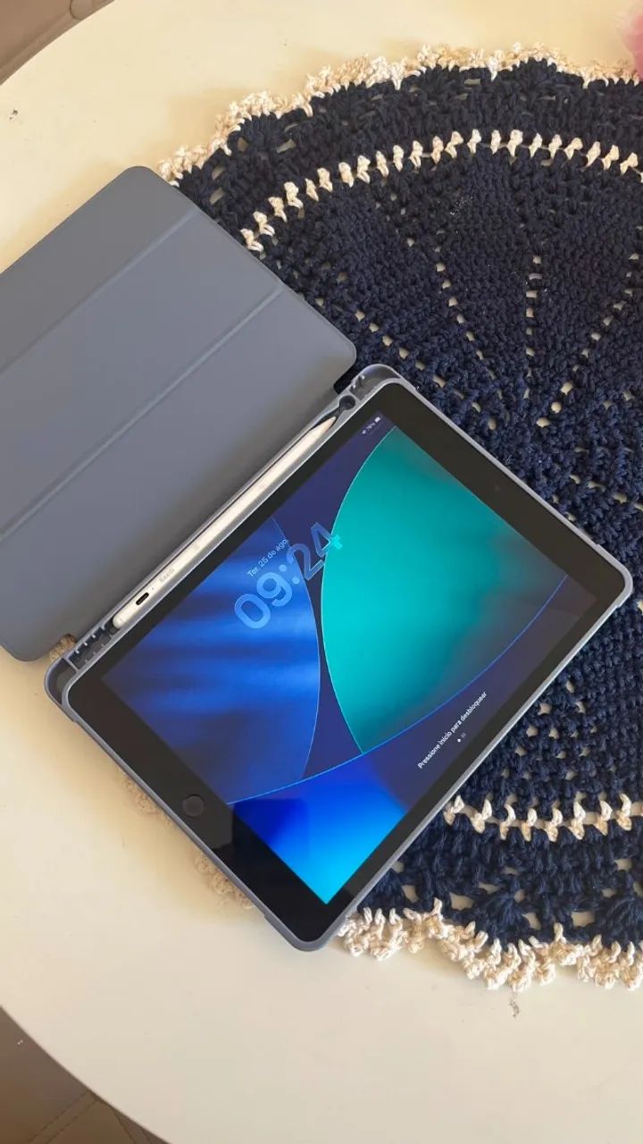 Ipad 9 Geração 64GB + Capa e Caneta - Foto 3