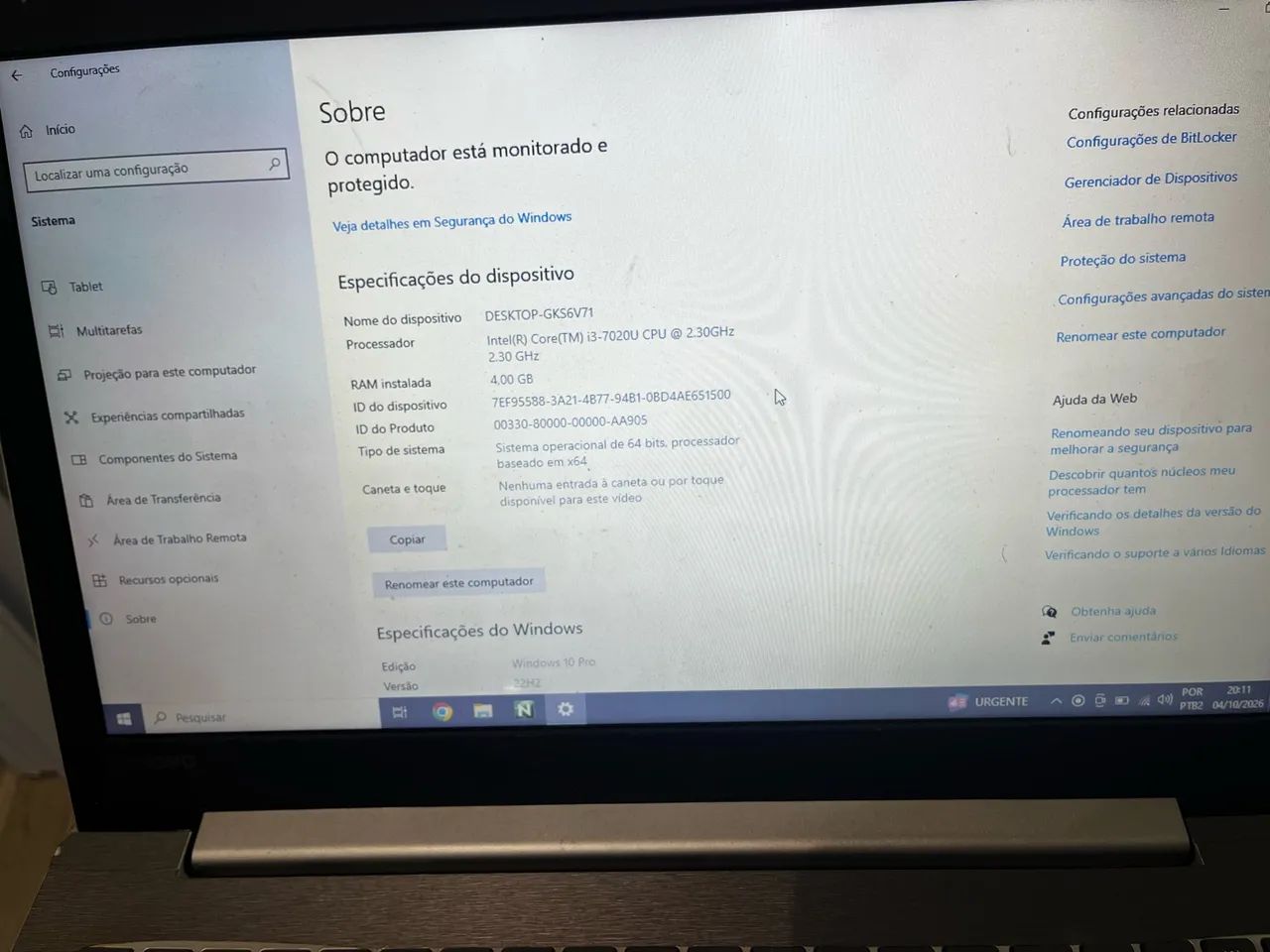 Vendo notebook Lenovo  - Foto 4