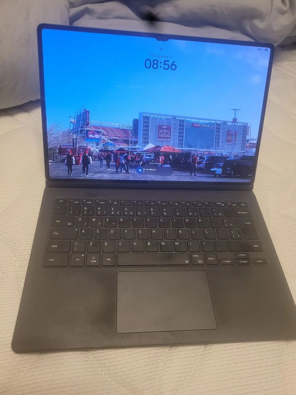 Galaxy Tab s9 Ultra 512GB com teclado e capa protetora - Foto 2