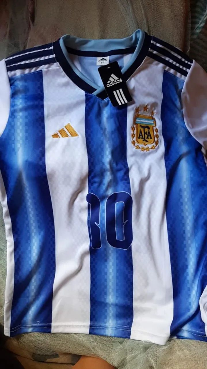 Camisa Argentina NOVA, tamanho P - Foto 3