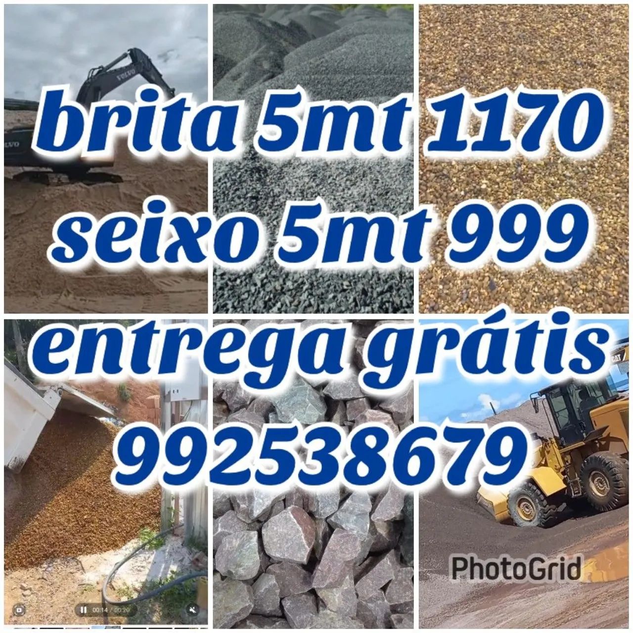 Brita seixo 