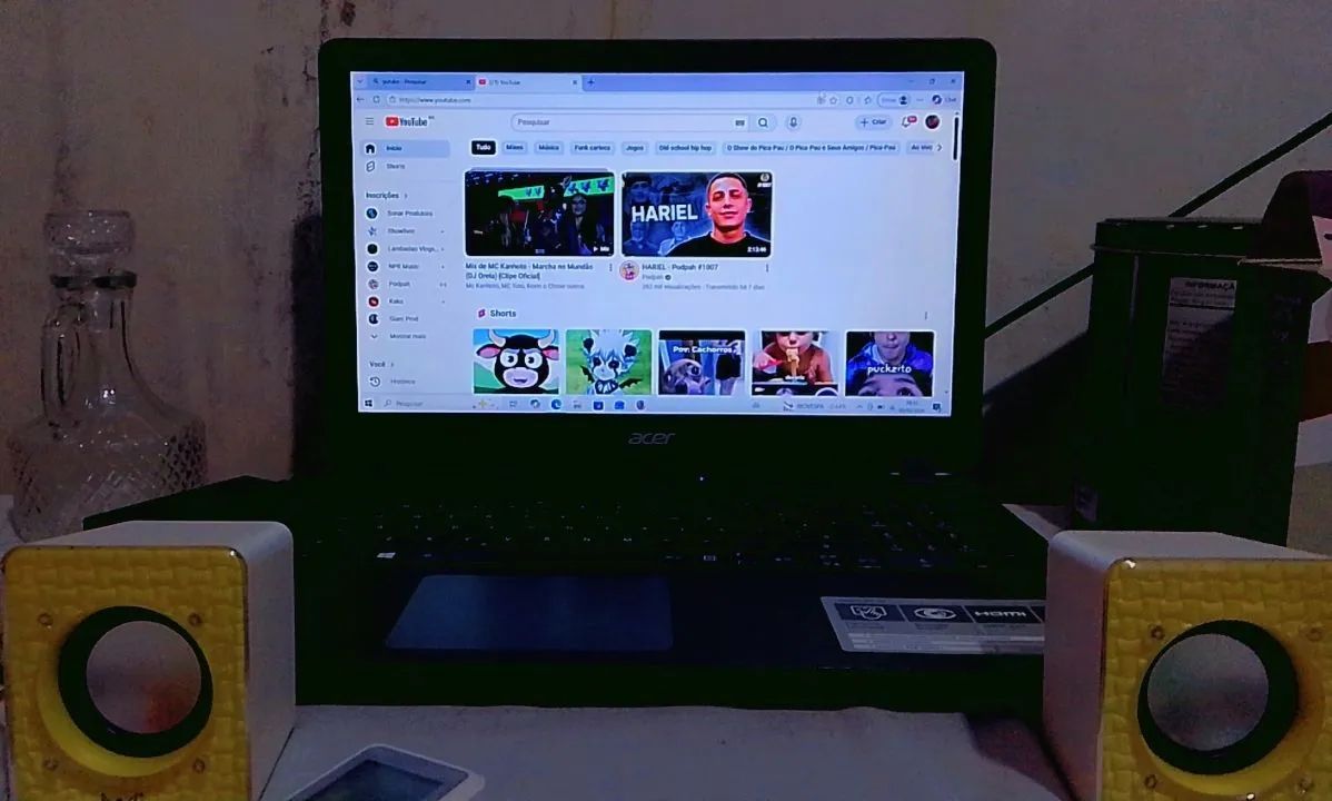 Vendo ou troco Notebook em uma Tv Smart,  - Foto 4