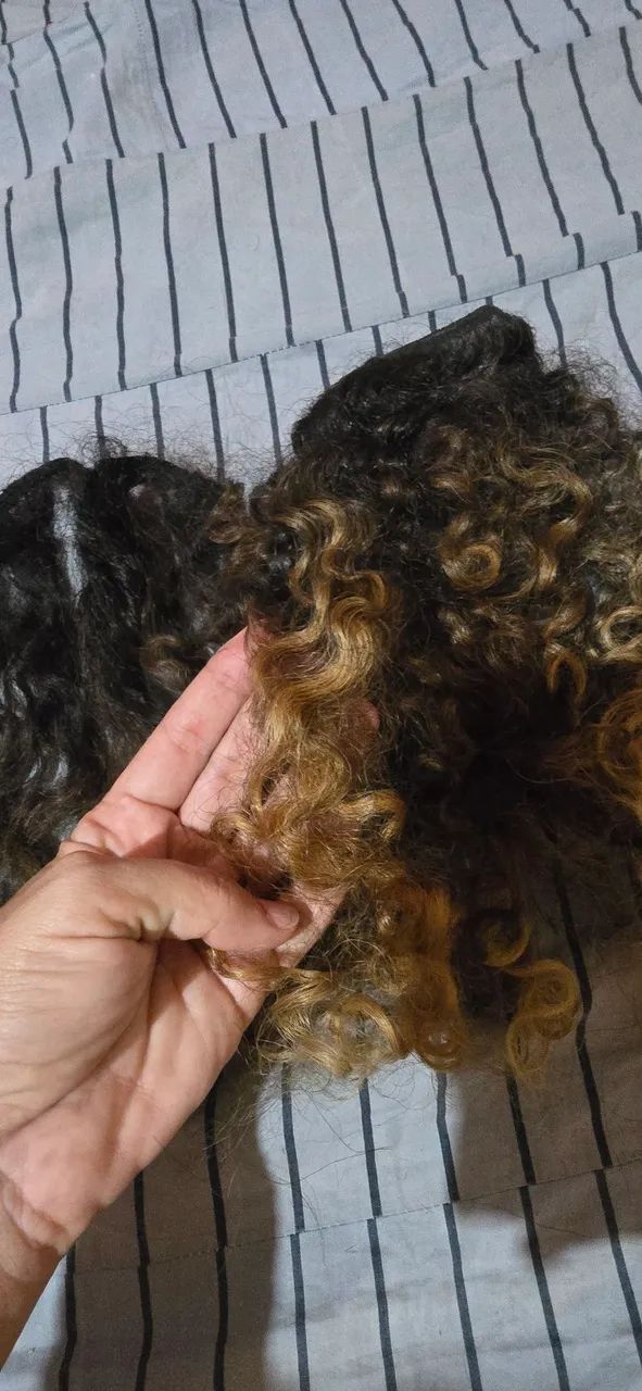 Cabelo brasileiro cacheado natural - Foto 3