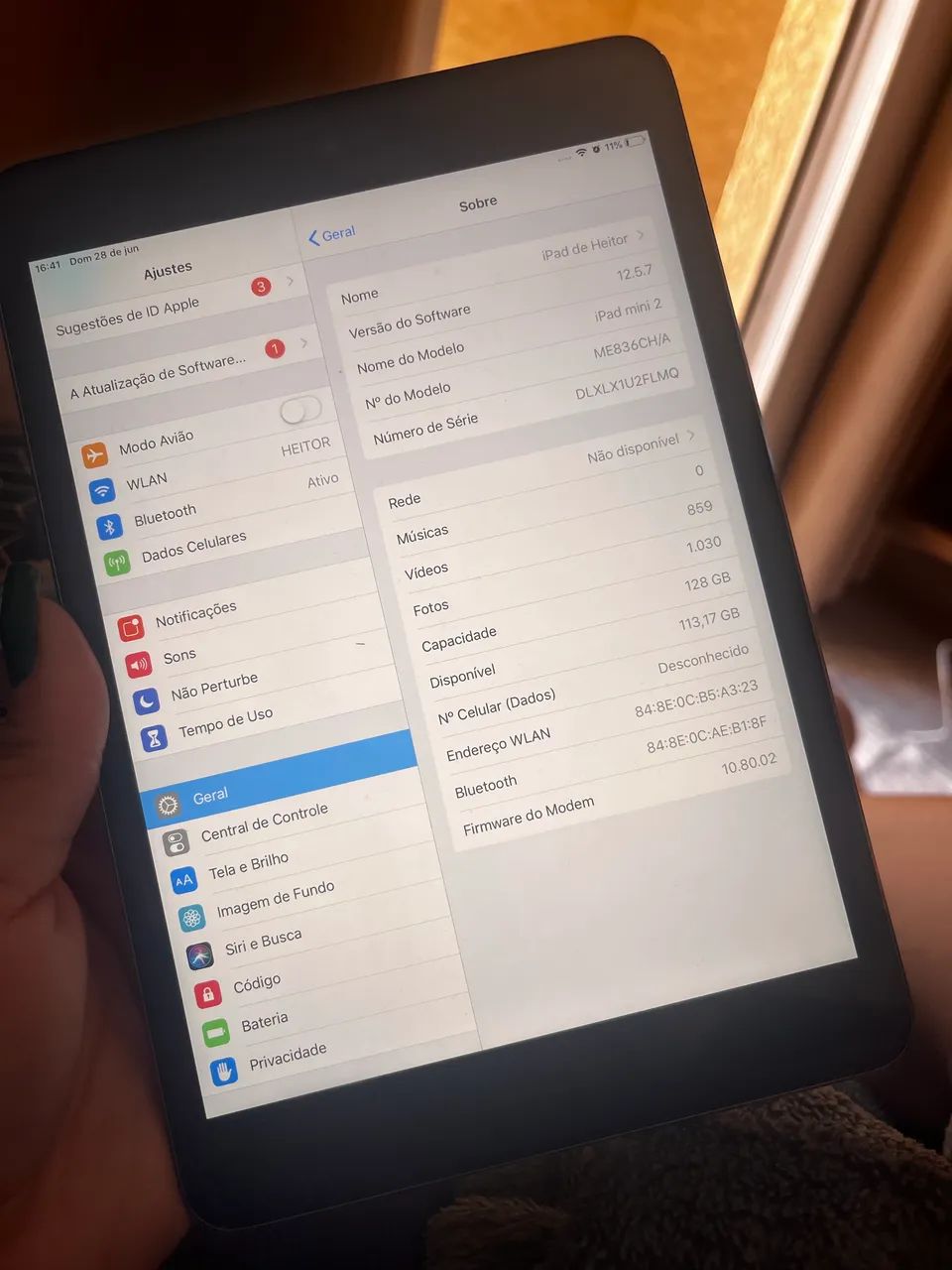 iPad 2 mini 128 gb