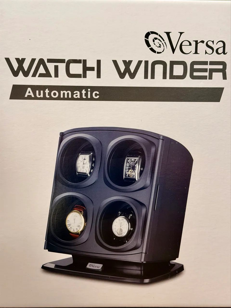 Watch Winder Versa Quad G088 - 4 Relógios Automáticos - Foto 4