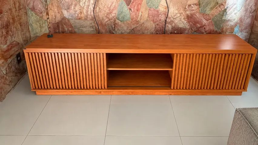 Rack com duas portas e duas prateleiras - Foto 4