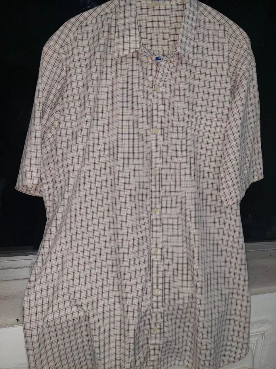 camisas masculinas de linho - Foto 4