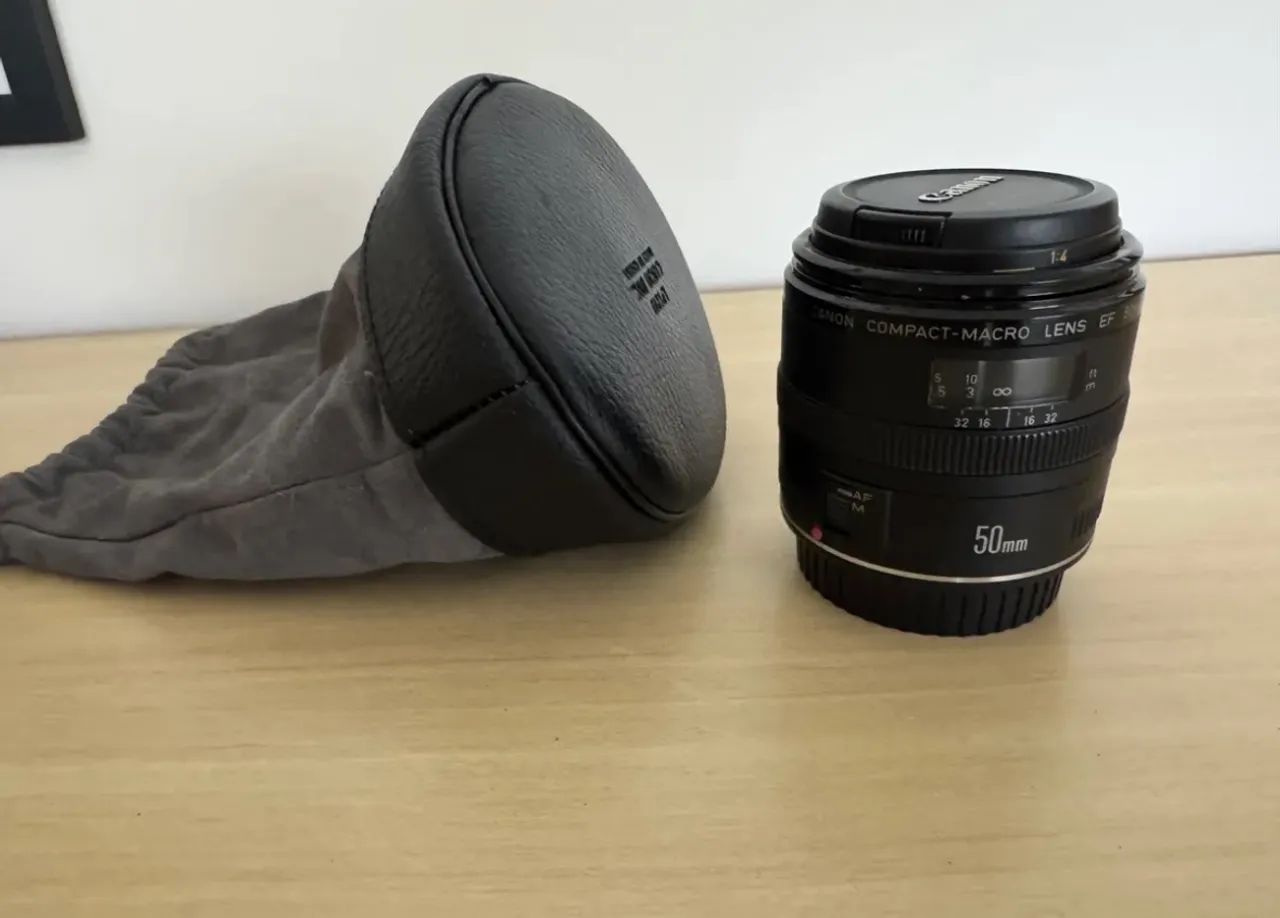 ■美品■ Canon EF COMPACT-MACRO 50mm F2.5 Canon EF 50mm f/2.5 Compact Macro - Objetivas – Objetivas para