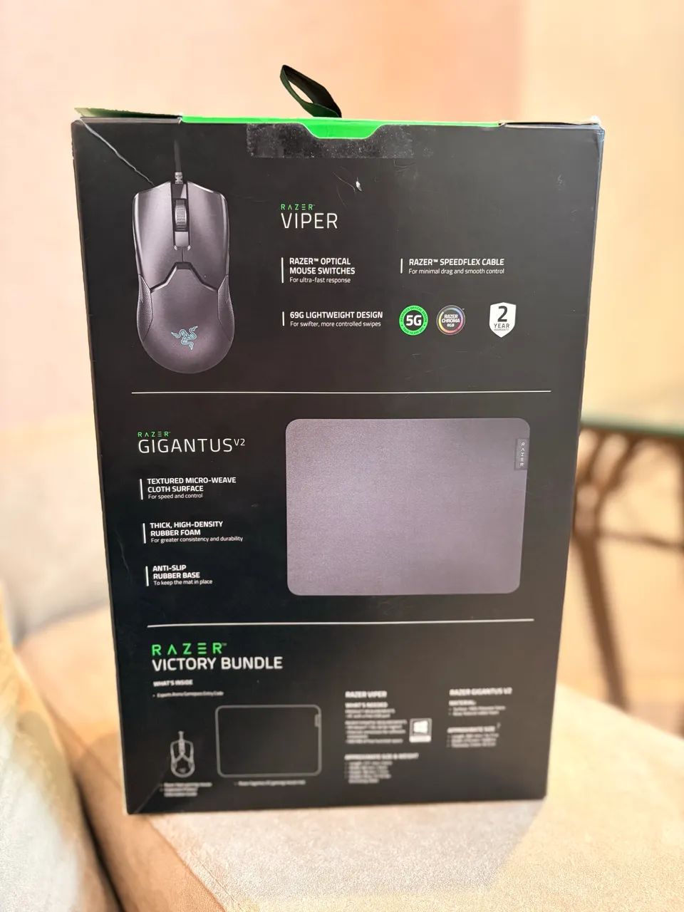 Kit Razer - Mouse + Mousepad - Foto 2
