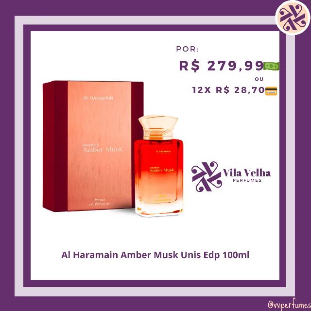 Al Haramain Amber Musk Unis Edp 100ml