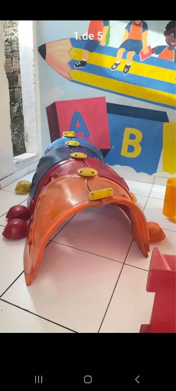 Carrossel e túnel estilo minhoca  - Foto 2