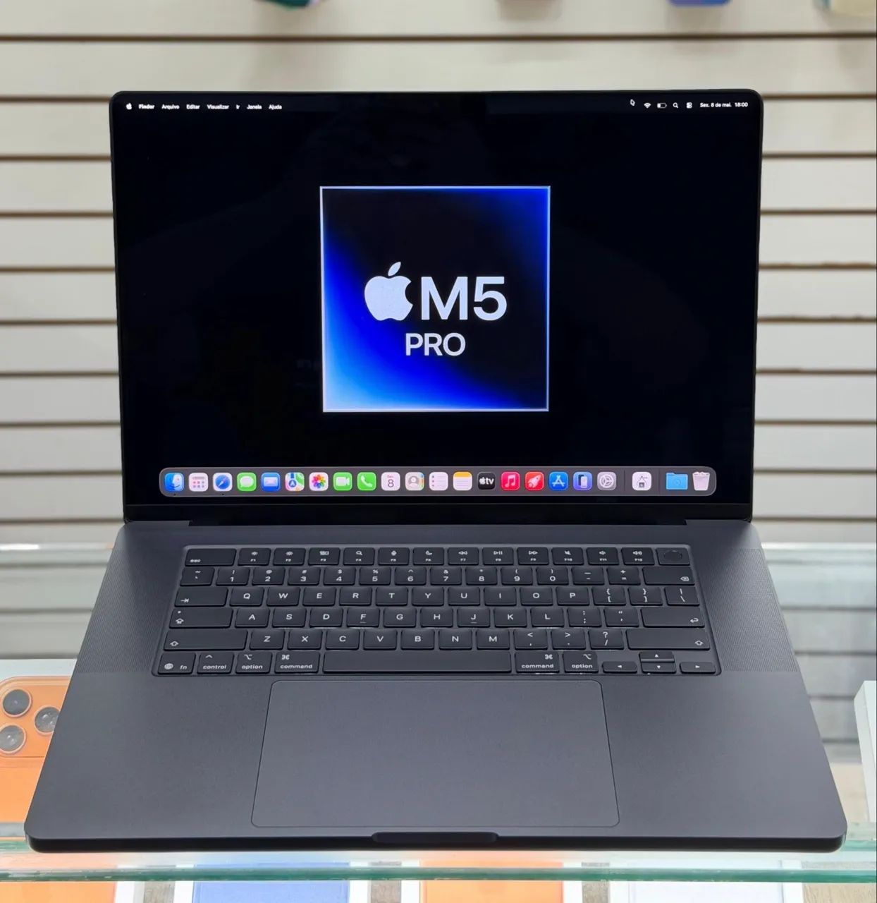 Macbook pro 16 polegadas chip m5 pro 24gb / 1tb garantia 13/05/2027, 11 ciclos ( 24 / 1 ) - Foto 5