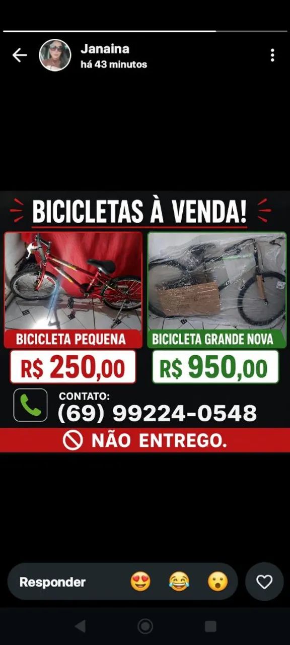 Bicicletas novas
