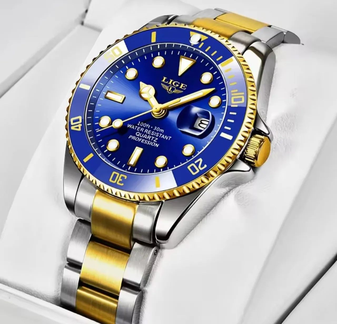 Relógio masculino de aço inox  - Foto 5