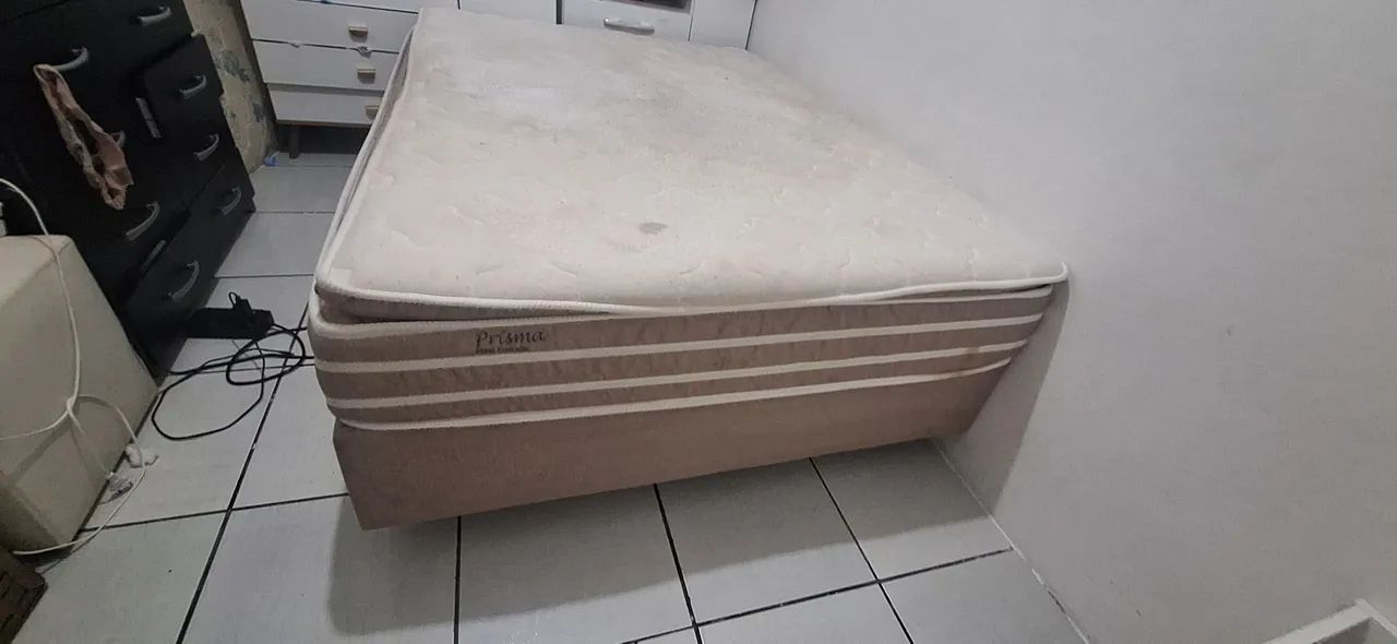 Cama de casal padrão(prisma)