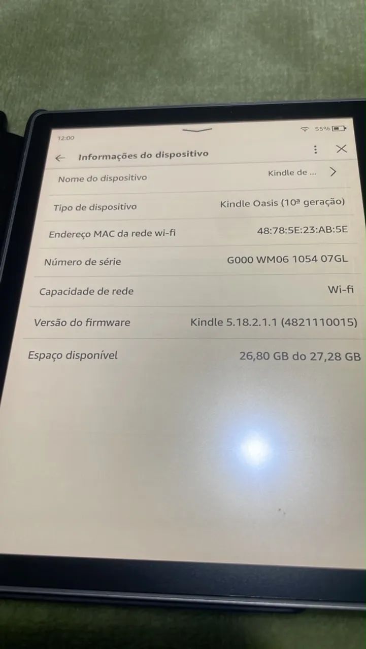 Kindle Oasis 10 geracao Raridade - Foto 4