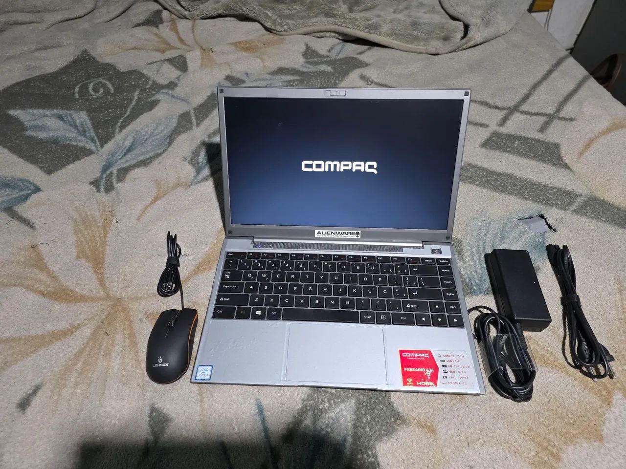 Notebook 14 polegadas compag pressario c434 i3 de 6th 4gb ssd nvme 256 e 1 HD de 1 terá  - Foto 5