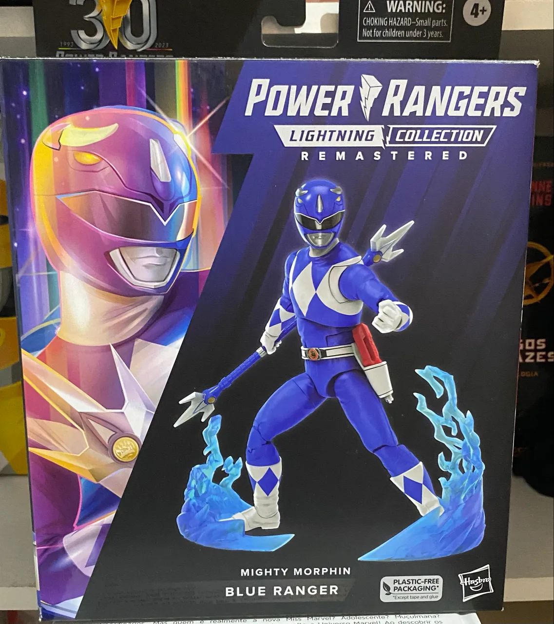 Power Ranger Azul Remasterizado - Lightning collection