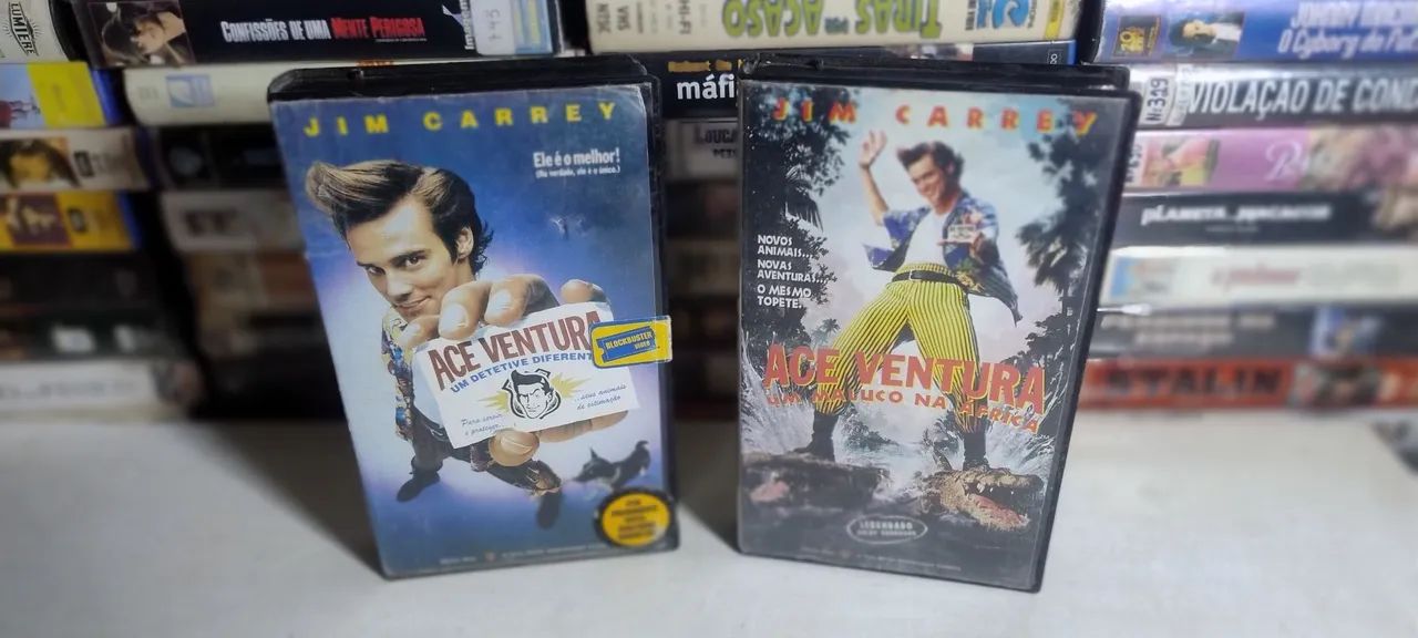 VHS ACE Ventura 1 e 2 (legendado)