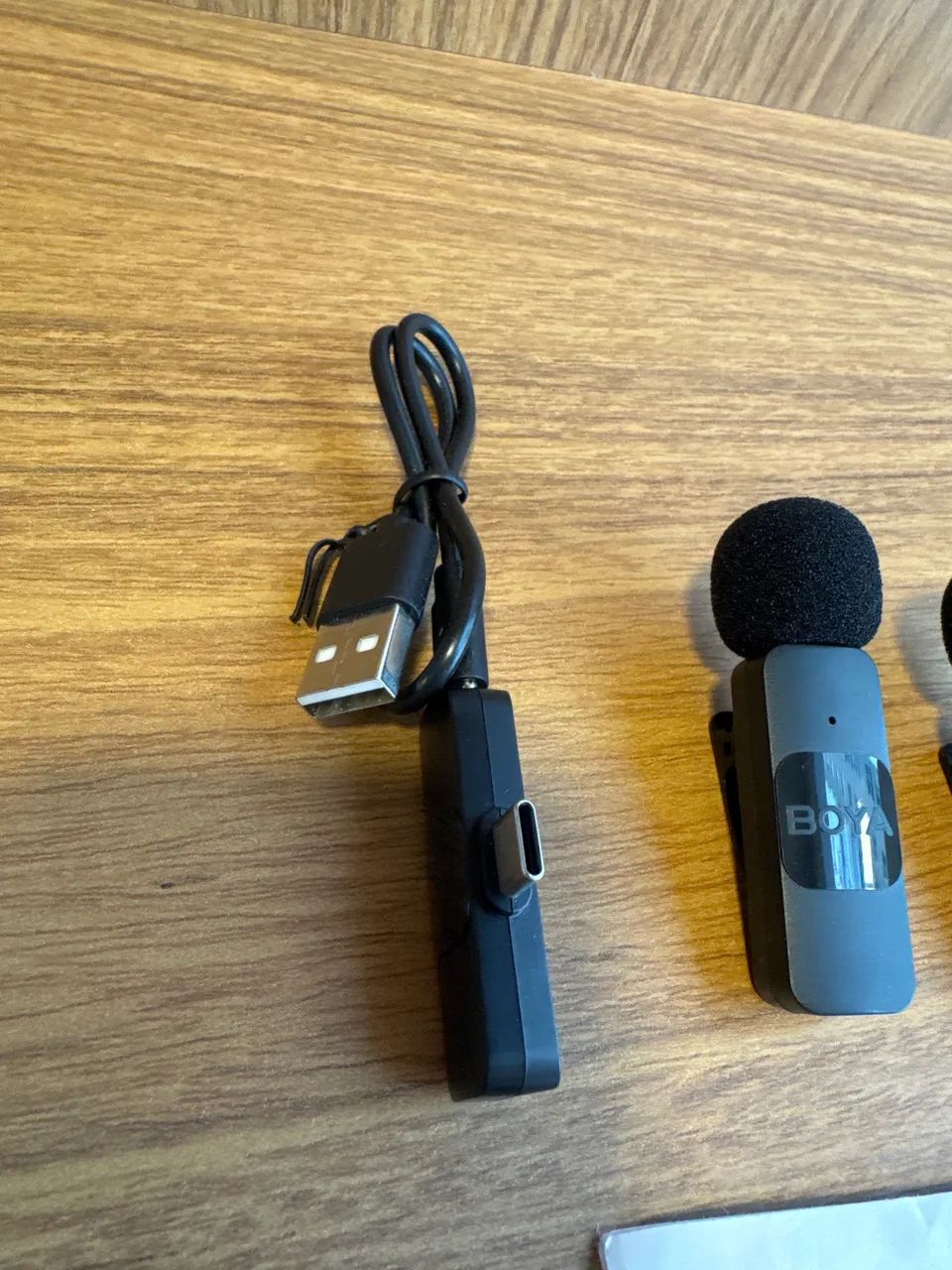 Microfone Sem Fio Boya BY-V USB-C - Foto 2