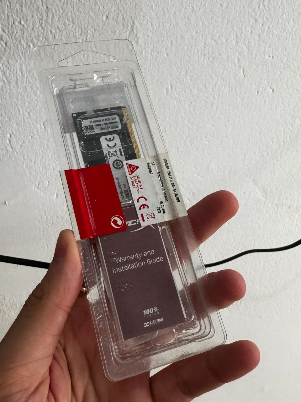 Memória notebook DDR4 8gb RAM Lacrada - Foto 3