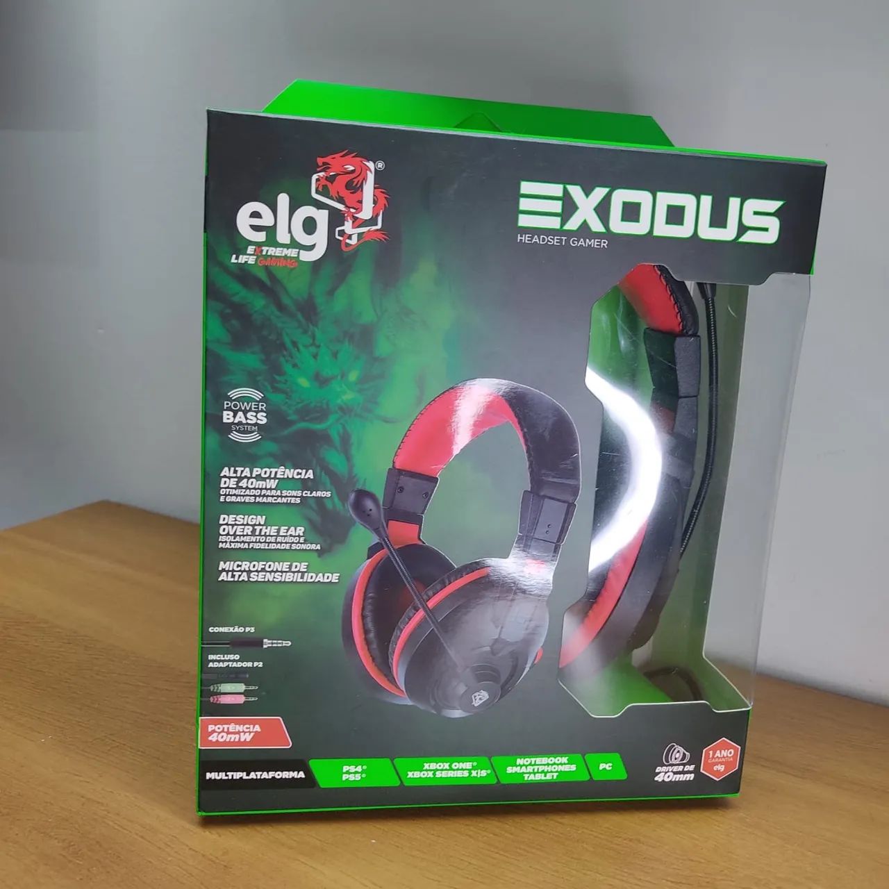 ? HEADSET GAMER ELG EXODUS ?   - Foto 2