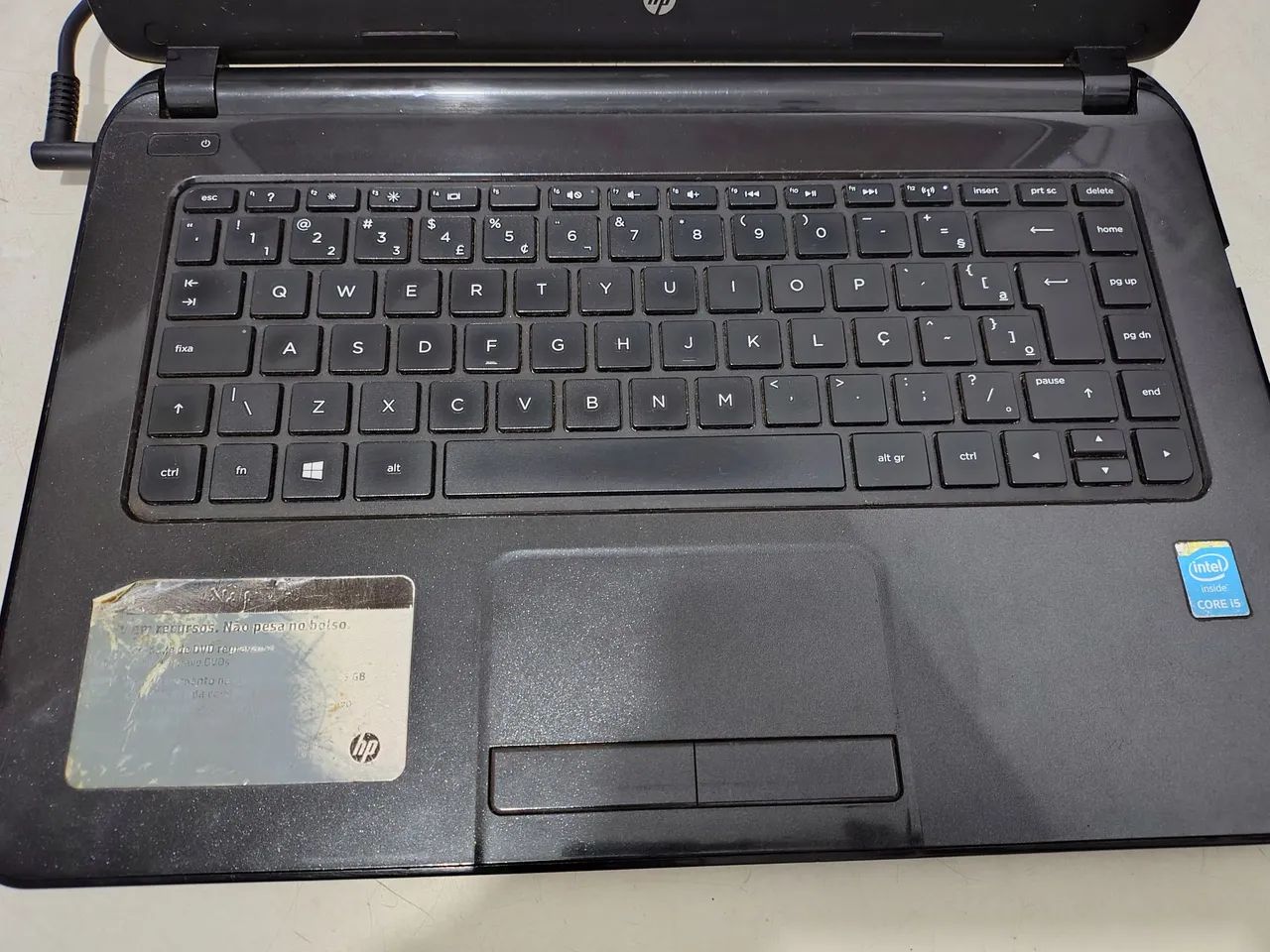 Notebook HP Core i5, 6 GB RAM, 120 GB SSD, Tela 14 Polegadas  - Foto 2