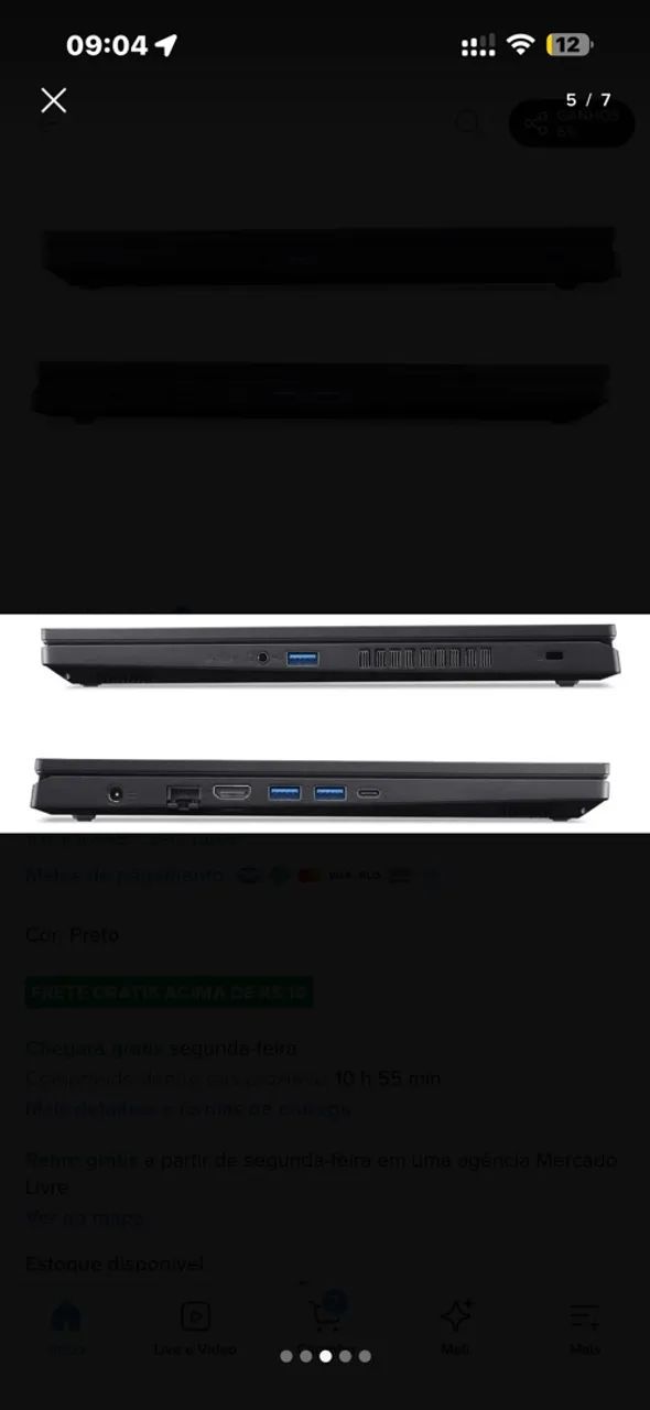 Notebook Gamer Acer Nitro - Foto 5