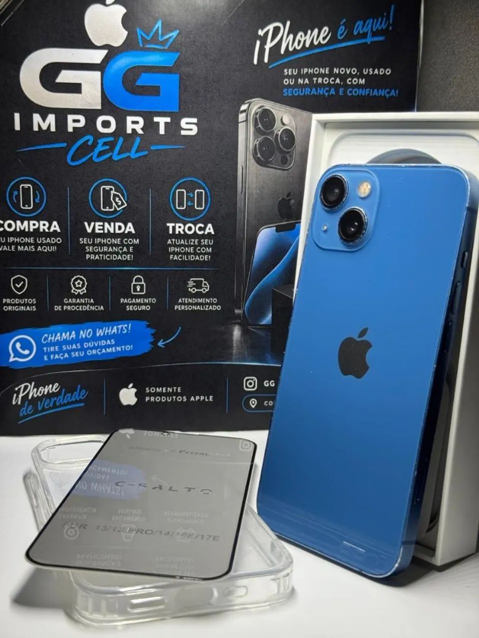 Iphone 13 -128gb muito conservado 