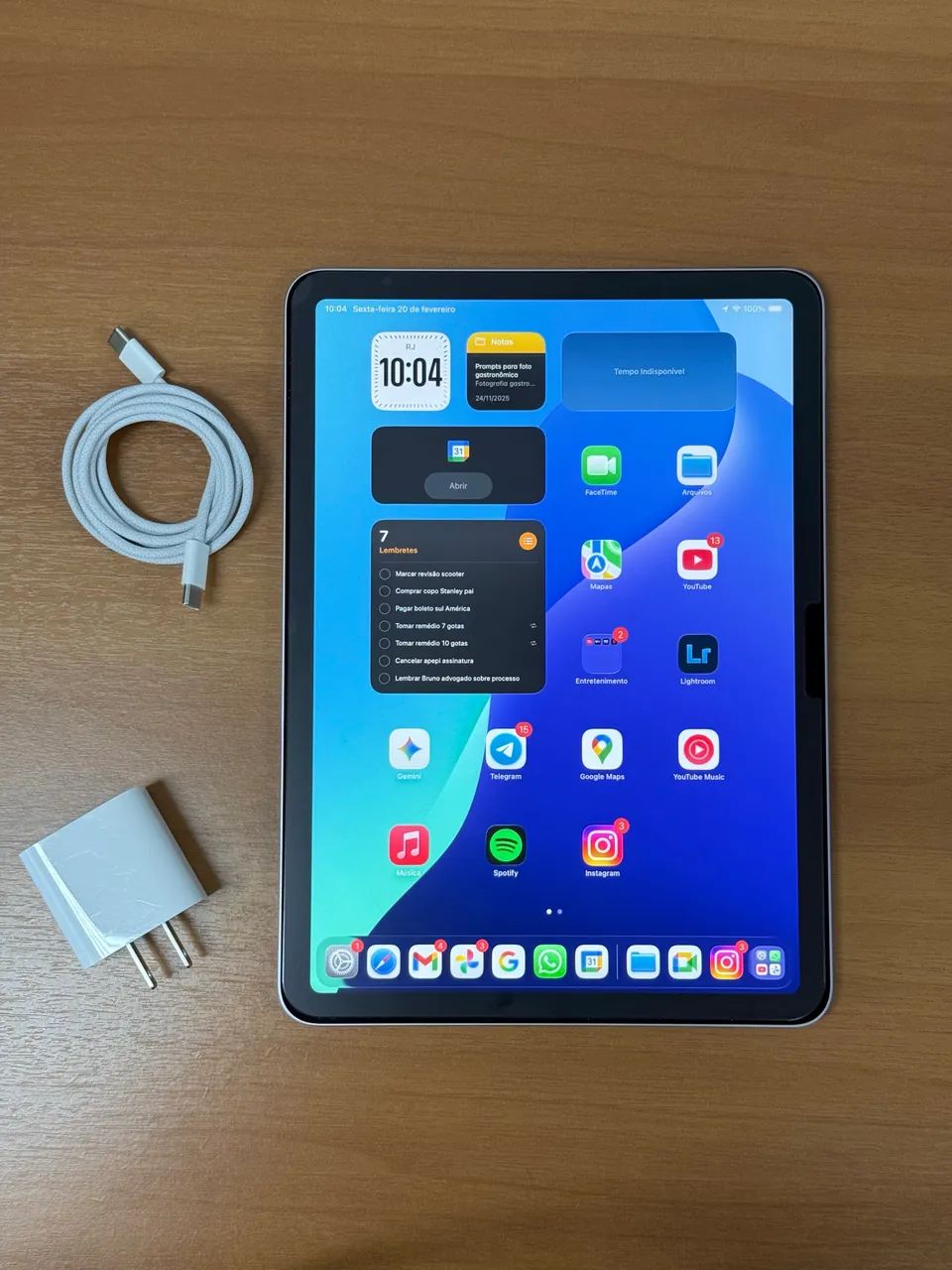 iPad Air chip m2 11 polegadas 256gb  - Foto 3