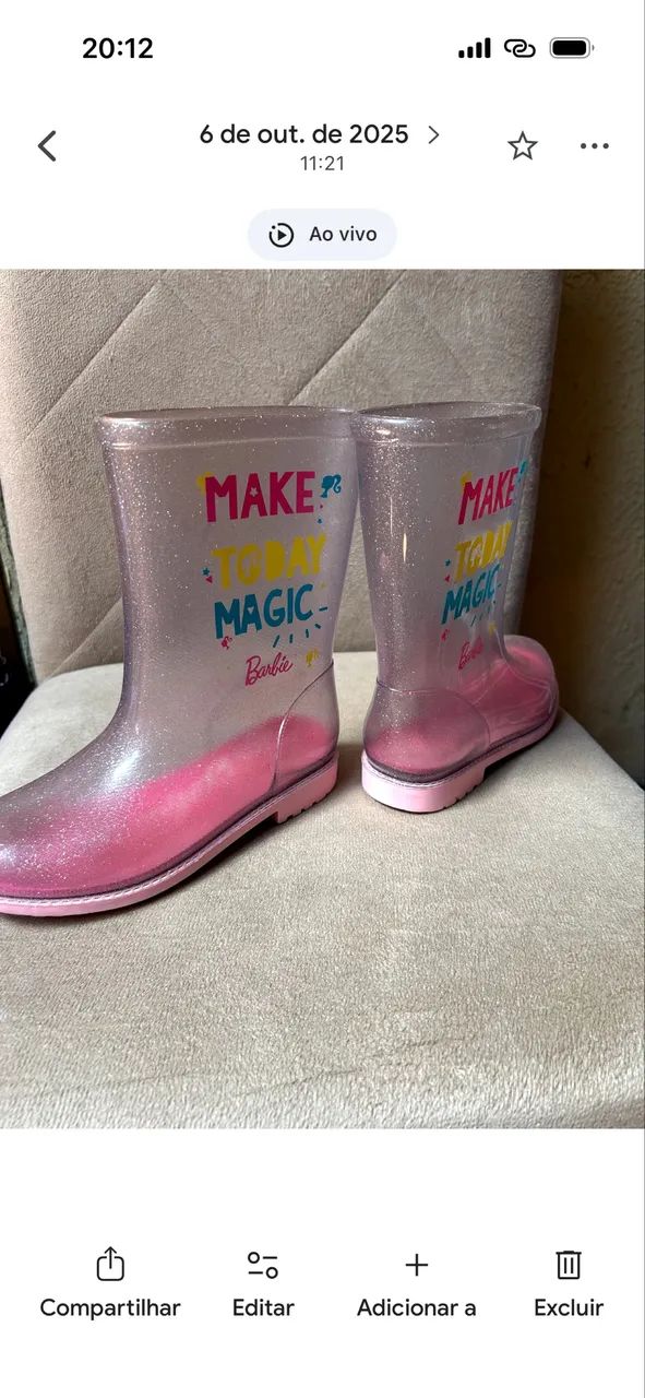 Galocha Barbie - Foto 5