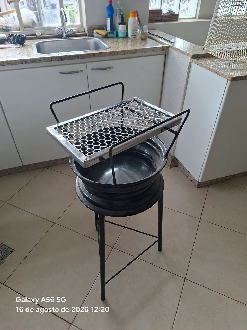Churrasqueira de roda de carro  - Foto 3