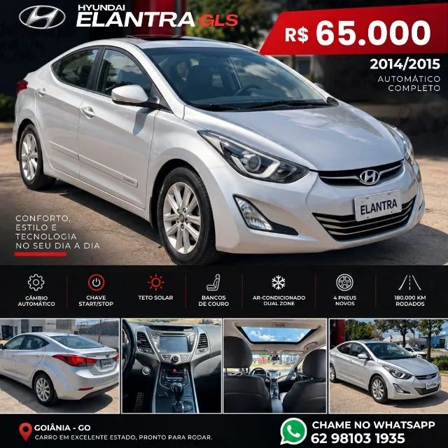 Hyundai Elantra 2.0 16V FLEX AUT. 2015