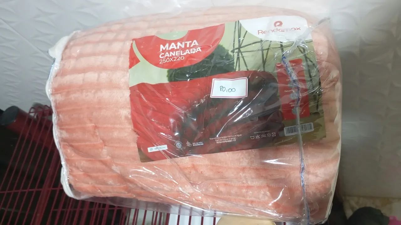 Manta canelada ( colcha )  - Foto 2