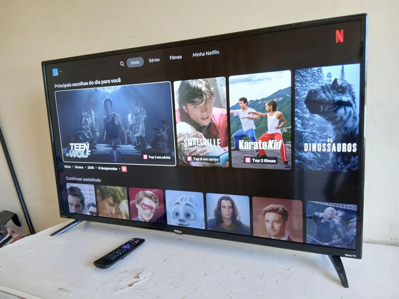 Smart tv de 43 pol nova - Foto 2
