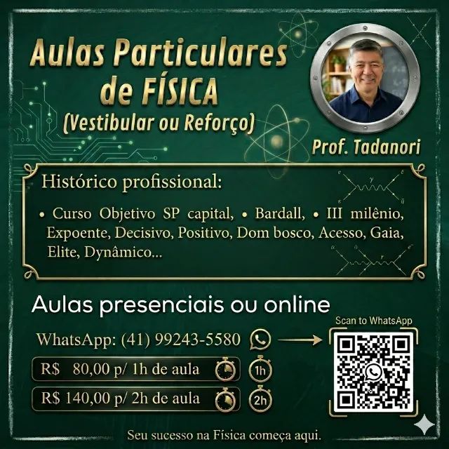 AULAS PARTICULARES DE FÍSICA