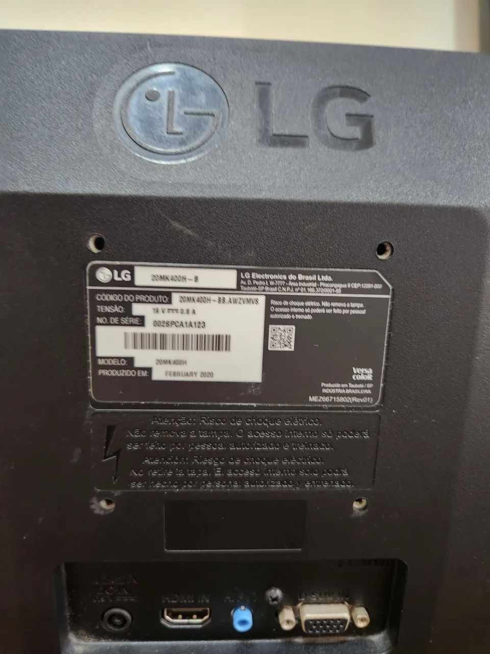 Monitor lg 20 polegadas hdmi - Foto 4