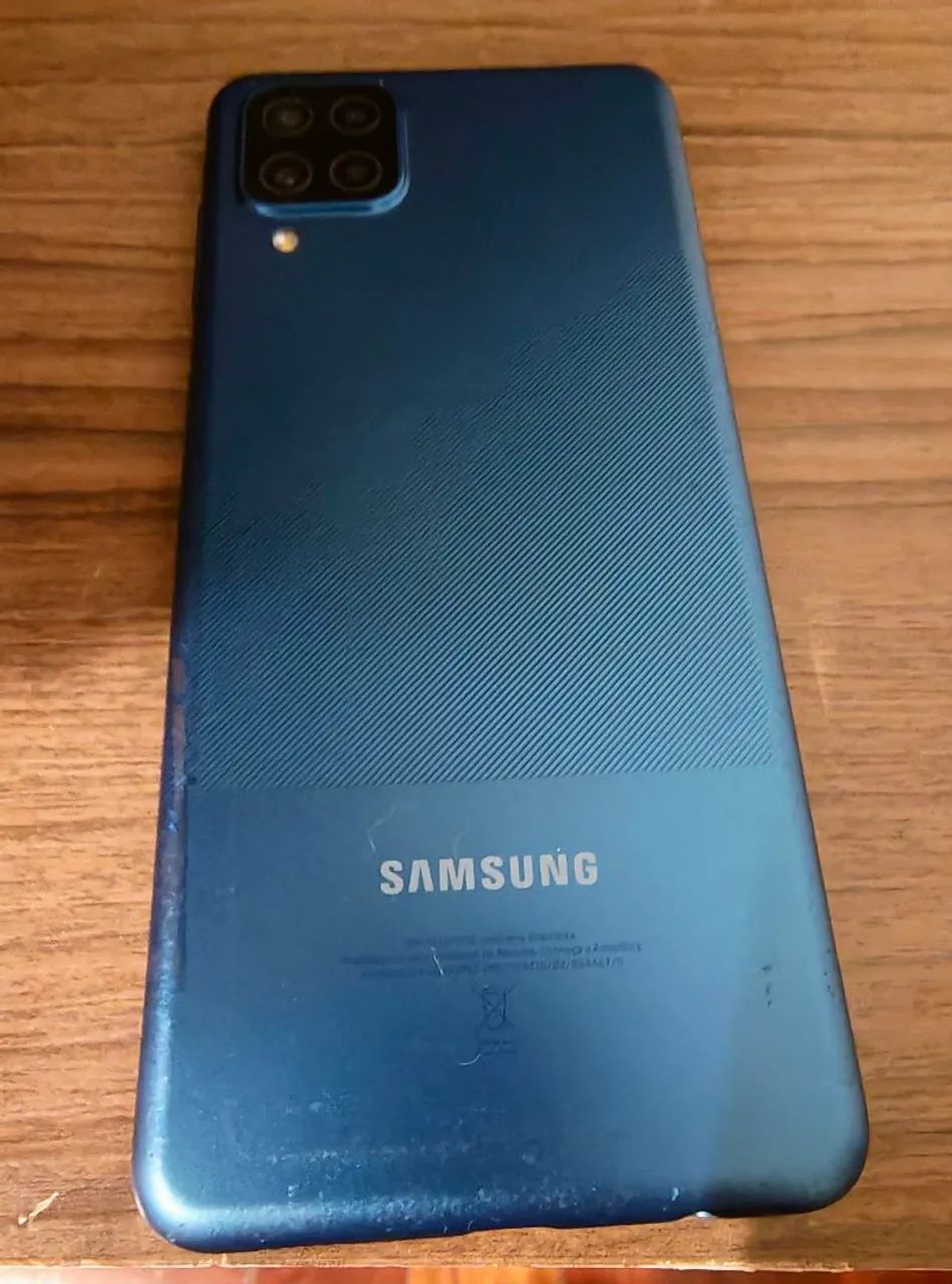 Vendo Smartphone Samsung A12 - Azul - usado - Foto 3