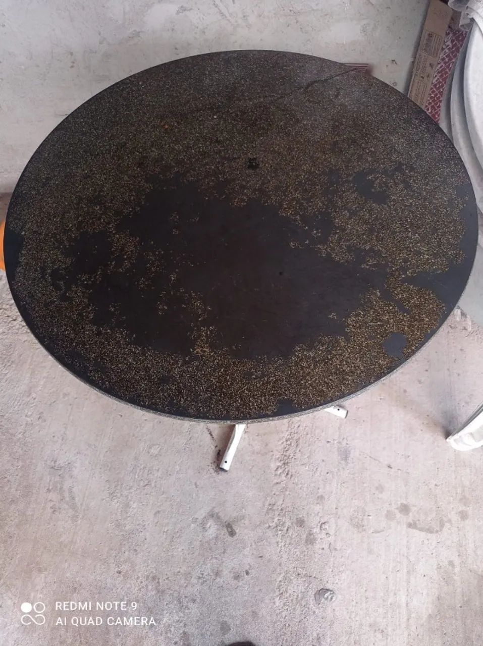 mesa redonda de pedra - Foto 2