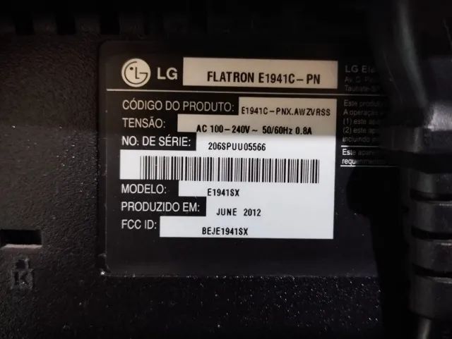 Monitor Flatron e1941 led 19 polegadas - Foto 3