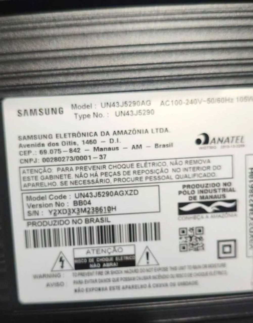 Smart tv com tela quebrada  - Foto 2