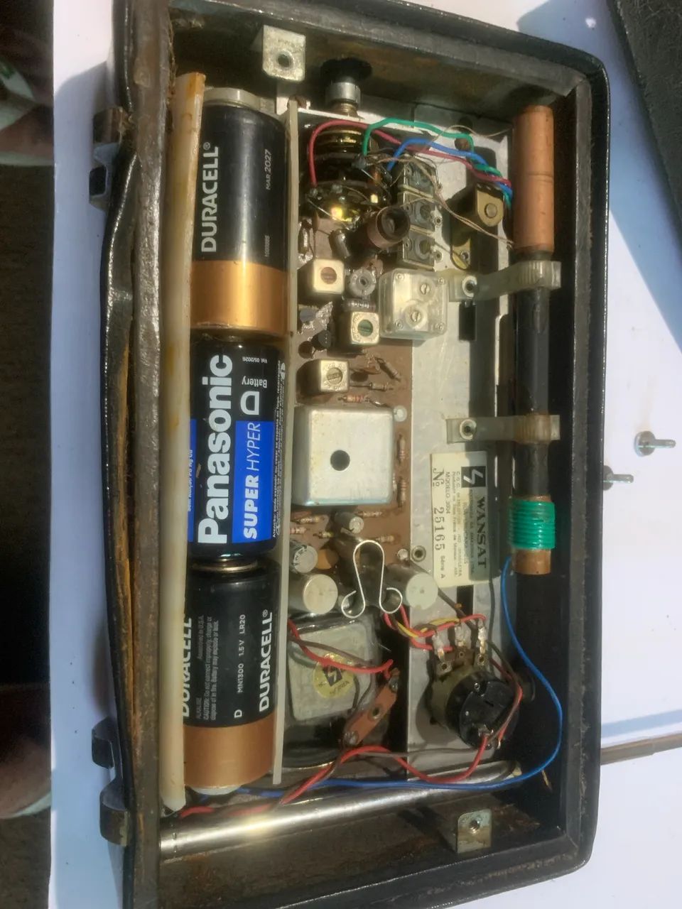 rádio antigo da marca Wansat, funcionando - Foto 3