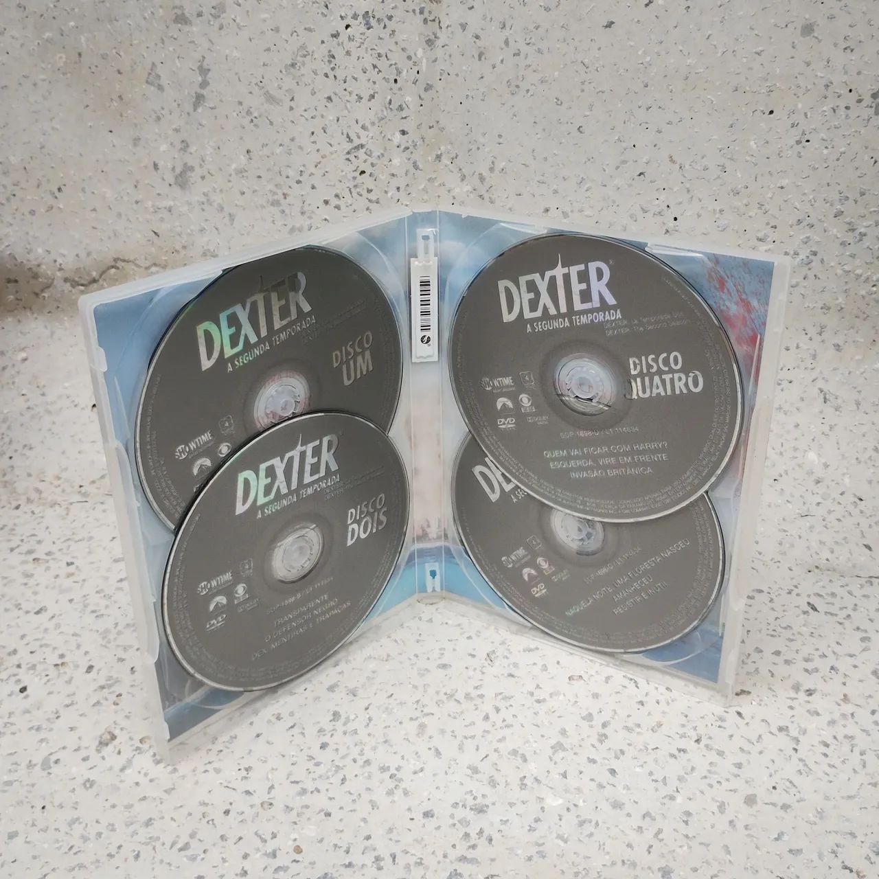 DVD Dexter 1ª a 5ª Temp - Lote Completo - 4 Discos - 1 Lacrada - Foto 5
