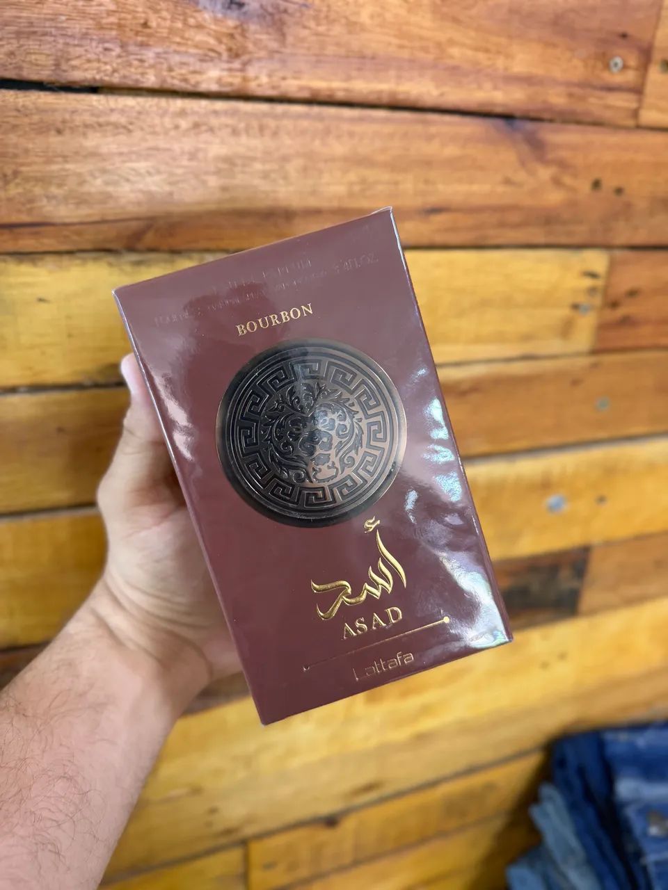 Perfume arabé asad bourbon lattafa eua de parfum 100ml