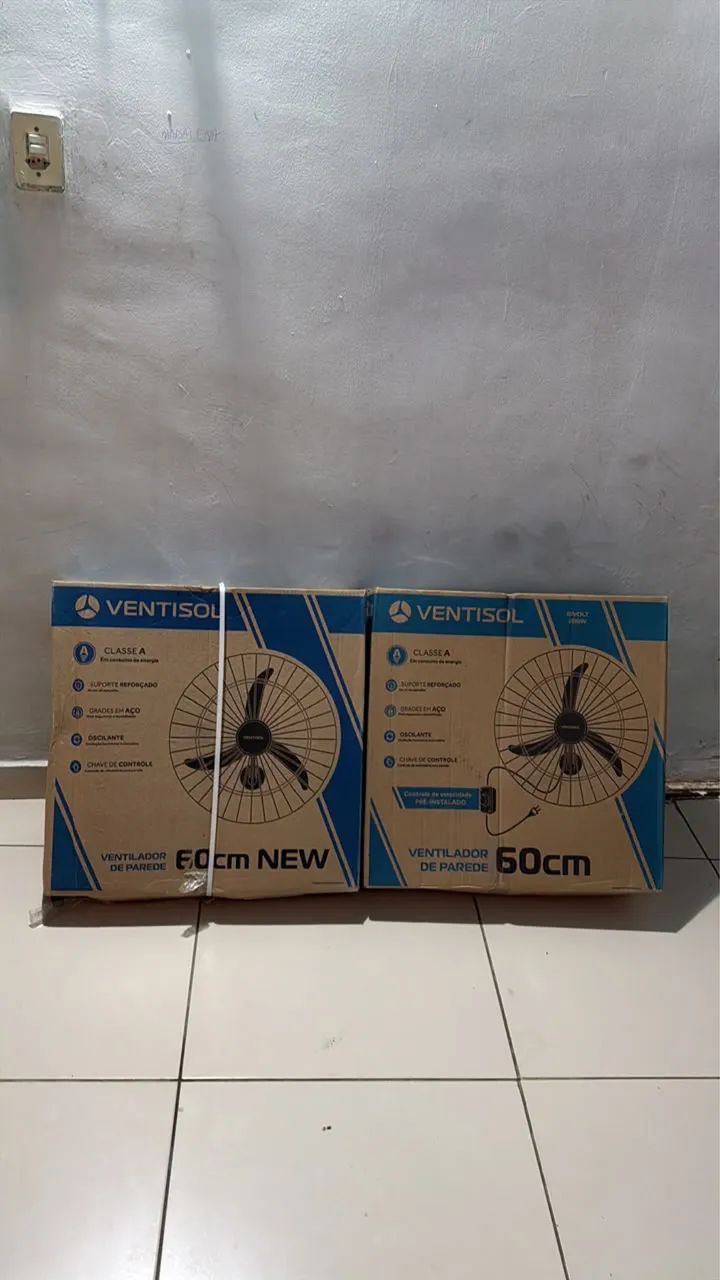 Ventilador Ventisol 60cm de Parede